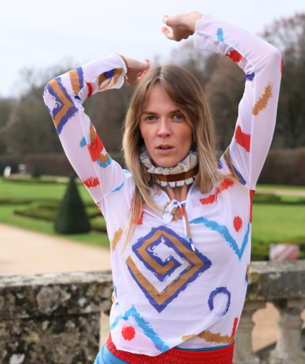 Mestiza Colorful Printed Top